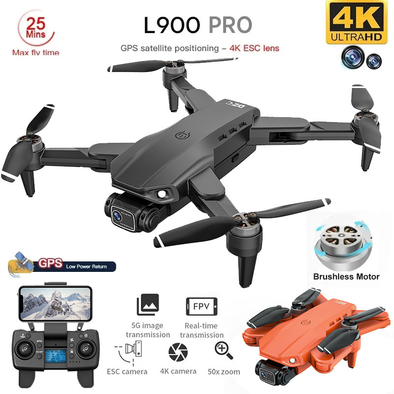 Drone Ae Rc - โดรน4K L900โปร GPS โดรน4K กล้อง HD
