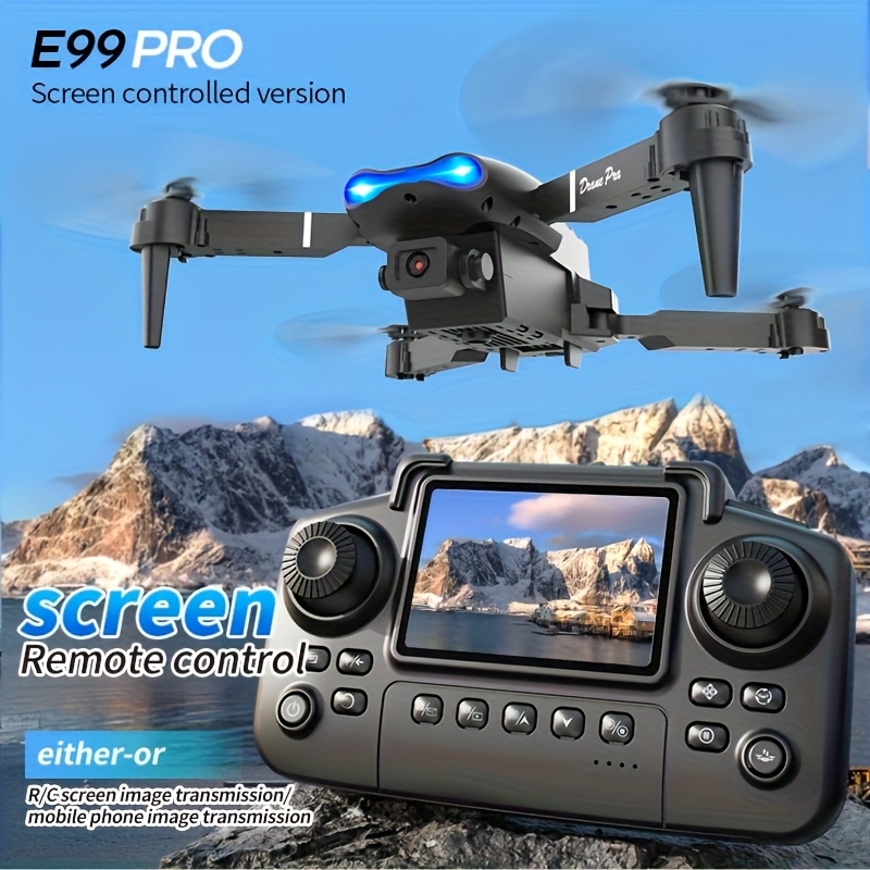 Drone Ae Rc - โดรนพับได้รุ่น E99 PRO MAX พร้อมกล้อง HD