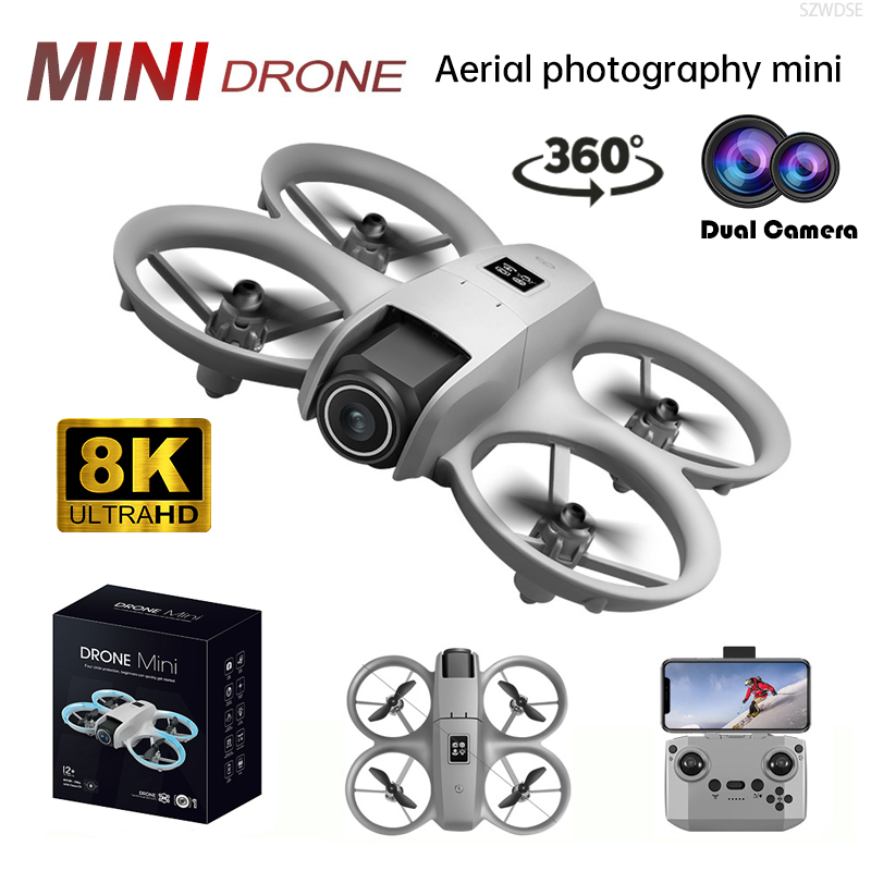 Drone Ae Rc - โดรนขนาดเล็กพร้อมกล้องระดับมืออาชีพ โดรน 8K 5G Wifi FPV