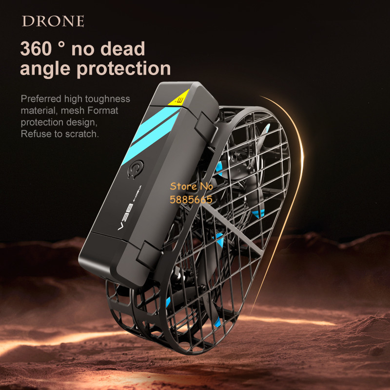 กล้อง 8K HD 360 °   การป้องกัน - Drone Ae Rc บทวิจารณ์และราคา