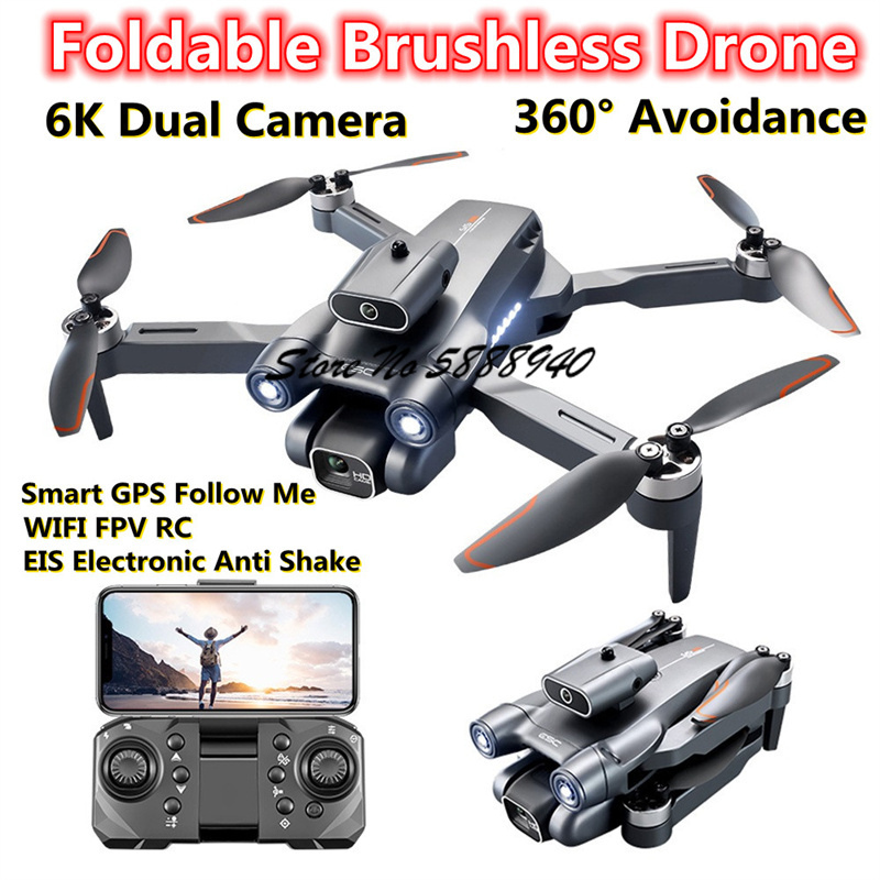 โดรนควบคุมระยะไกลแบบพับได้ 6K  - Drone S1S Rc Quadcopter บทวิจารณ์และราคา