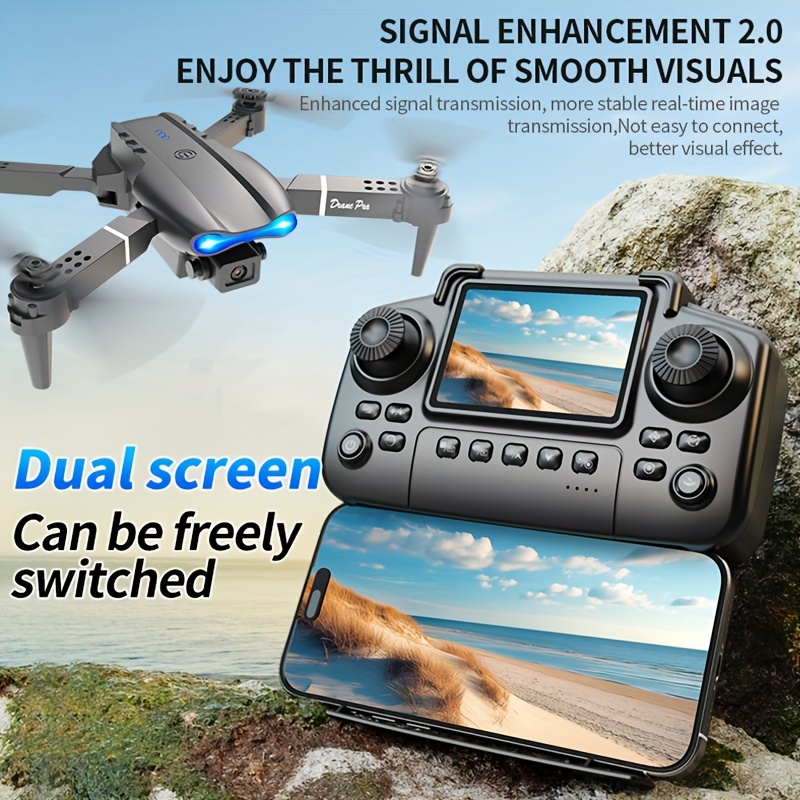 โดรนพับได้รุ่น E99 PRO MAX พร้ - Drone Ae Rc บทวิจารณ์และราคา