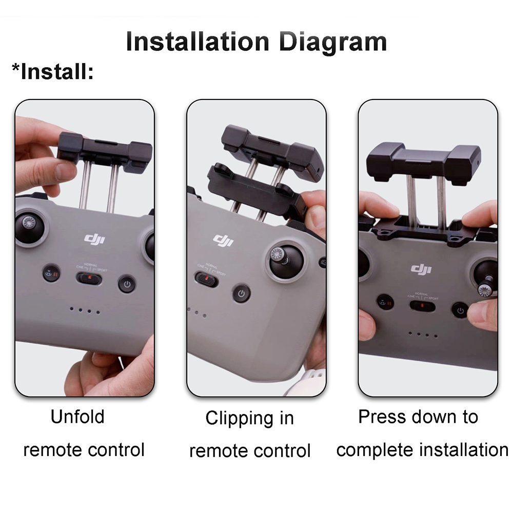 รีโมทคอนโทรลสายคล้องคอ W ตะขอค - Drone Dji Rc Pro บทวิจารณ์และราคา