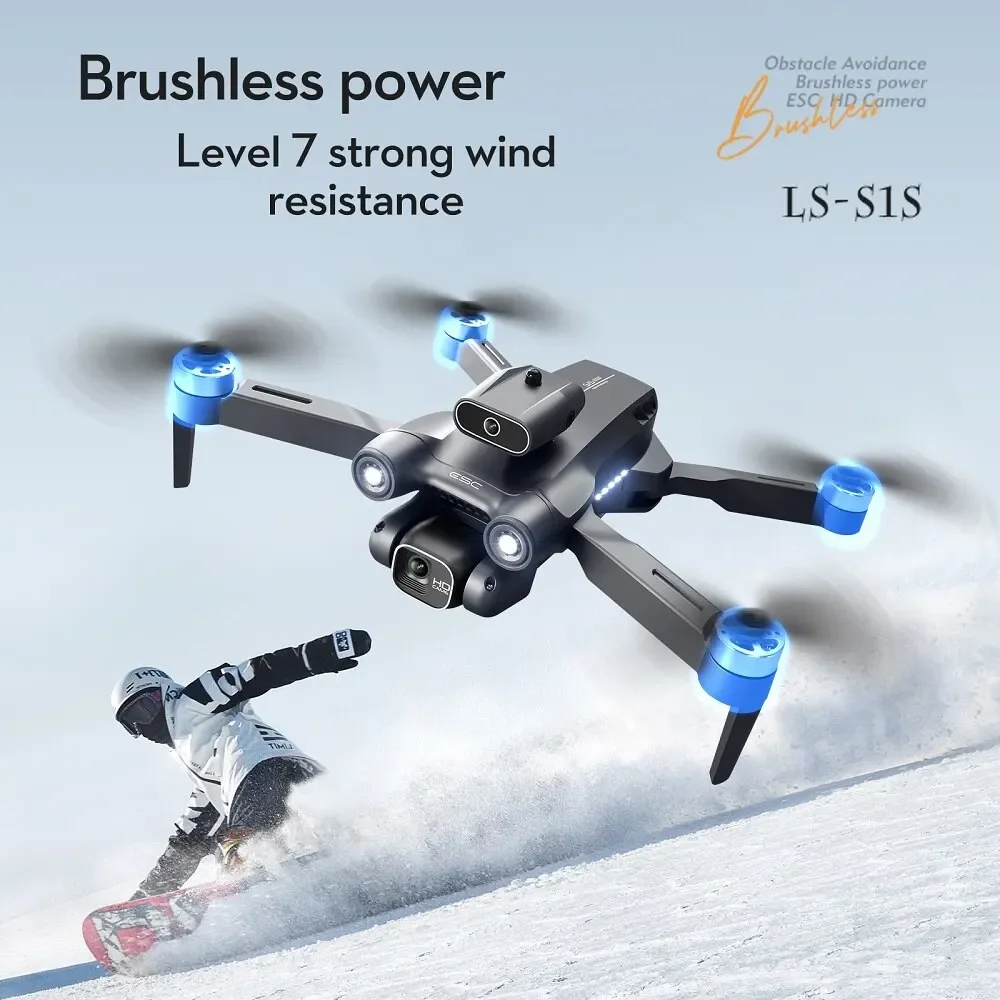 โดรน S1S แบบไร้แปรงถ่าน กล้อง  - Drone S1S Rc Quadcopter บทวิจารณ์และราคา