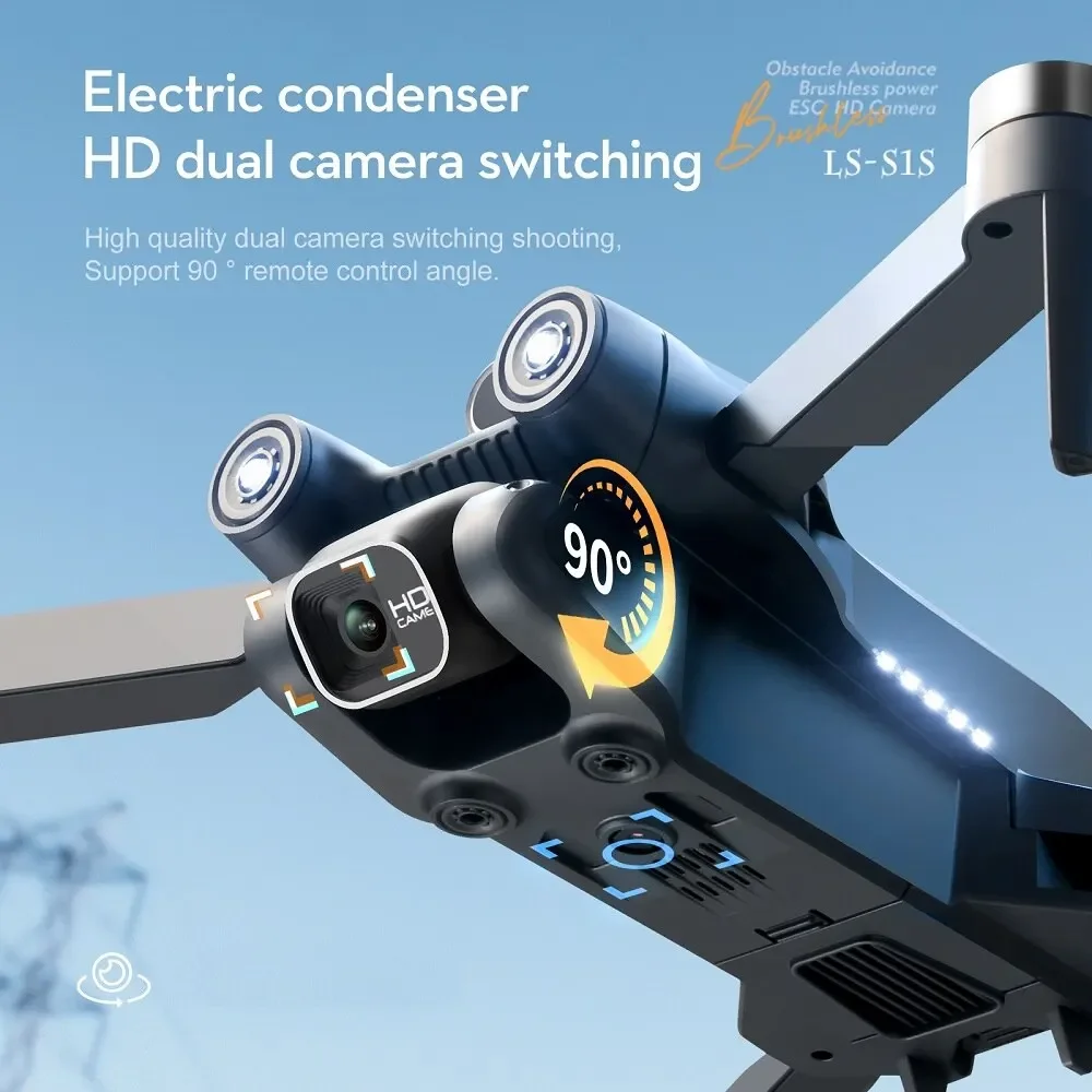 โดรน S1S แบบไร้แปรงถ่าน กล้อง  - Drone S1S Rc Quadcopter บทวิจารณ์และราคา
